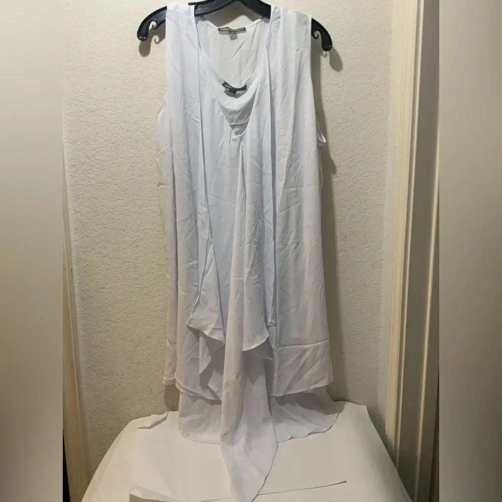New Kate and Mallory white blouse size 2X